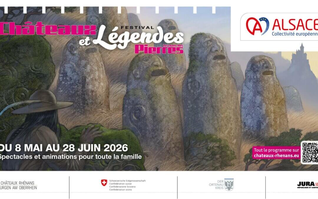 Festival Châteaux et Légendes – Dimanche 31 mai 2026 – Château du Holandsbourg (68)